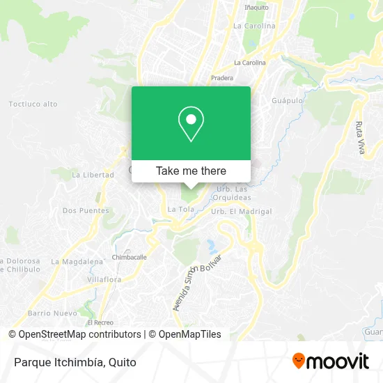 Parque Itchimbía map