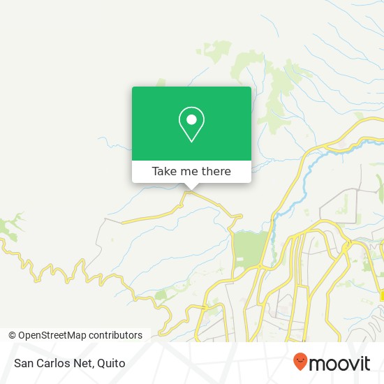 San Carlos Net map