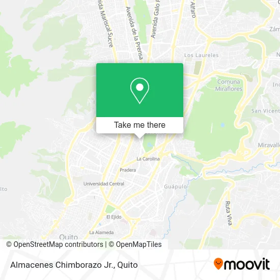 Almacenes Chimborazo Jr. map