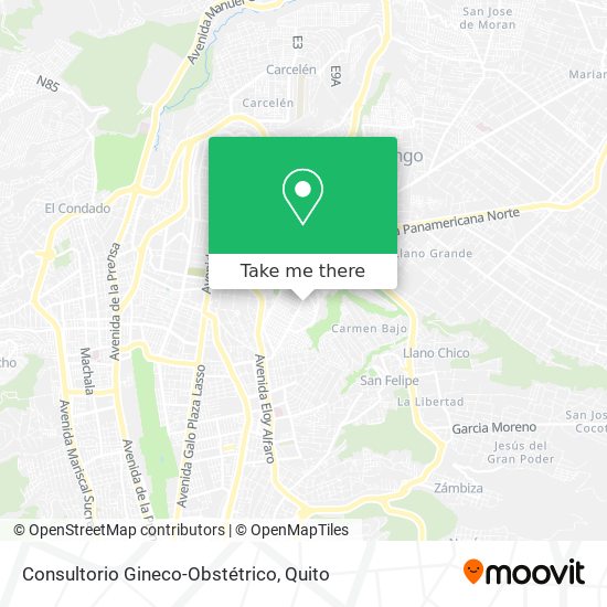 Consultorio Gineco-Obstétrico map