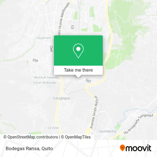 Bodegas Ransa map