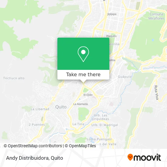 Andy Distribuidora map