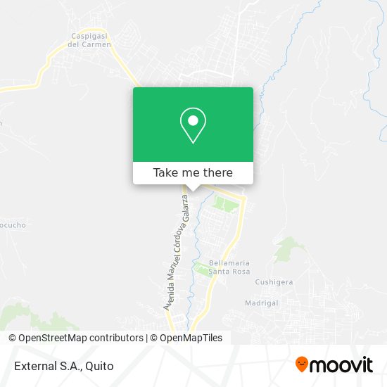 Mapa de External S.A.