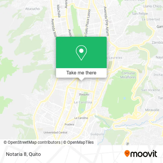 Mapa de Notaria 8
