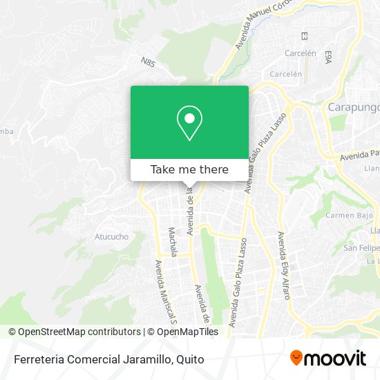 Ferreteria Comercial Jaramillo map