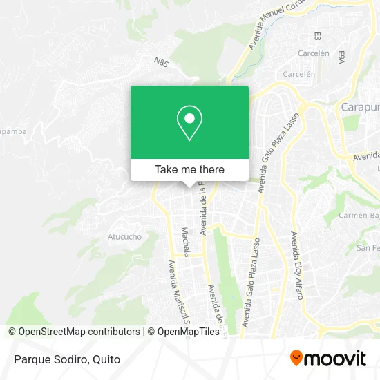 Parque Sodiro map