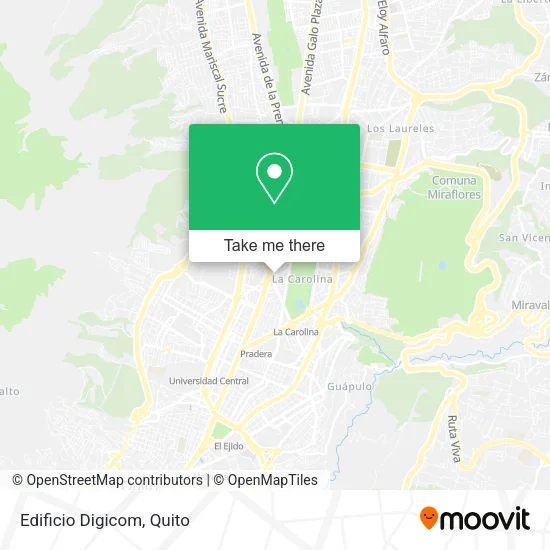 Mapa de Edificio Digicom
