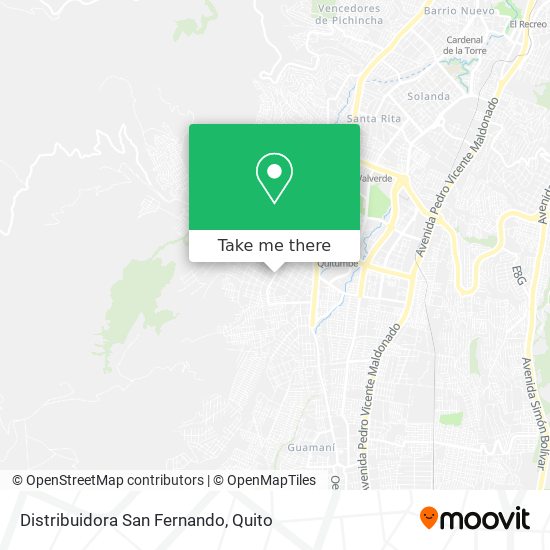 Distribuidora San Fernando map