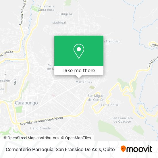 Cementerio Parroquial San Fransico De Asis map
