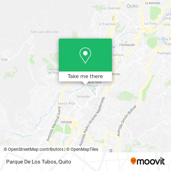 Parque De Los Tubos map