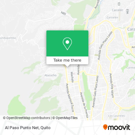 Mapa de Al Paso Punto Net