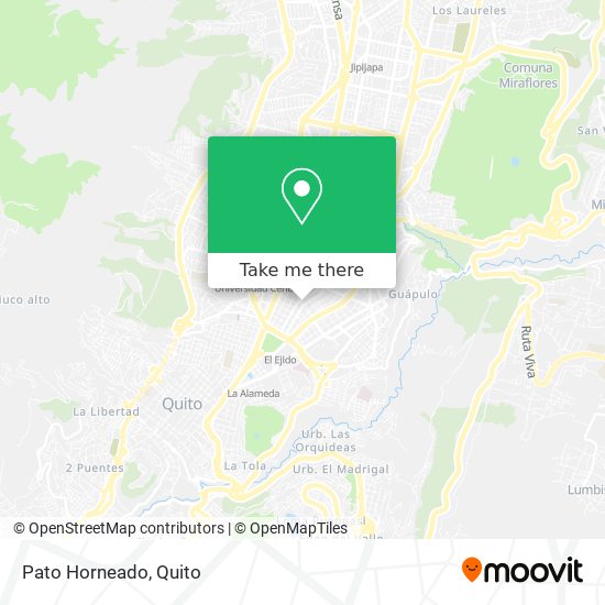 Mapa de Pato Horneado