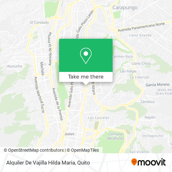 Alquiler De Vajilla Hilda Maria map