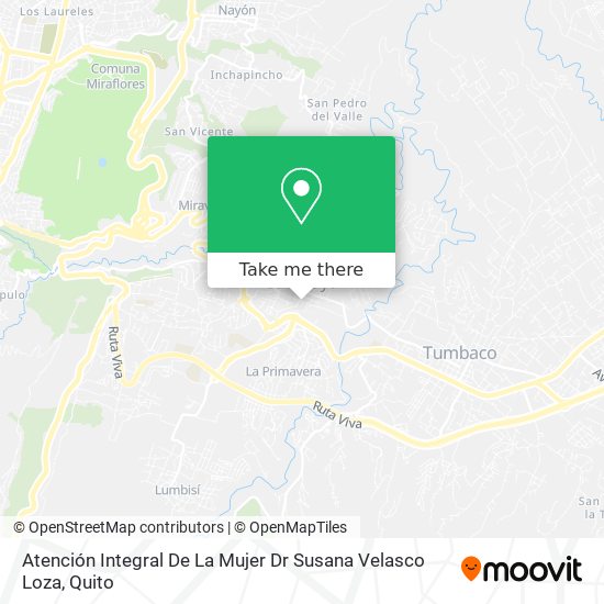 Atención Integral De La Mujer Dr Susana Velasco Loza map