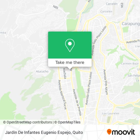 Jardín De Infantes Eugenio Espejo map