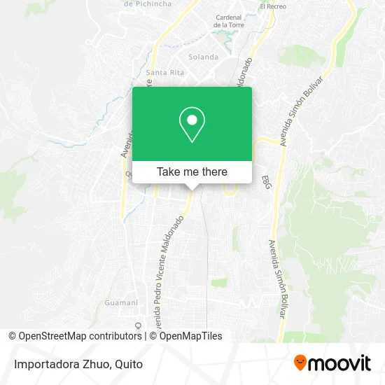 Importadora Zhuo map