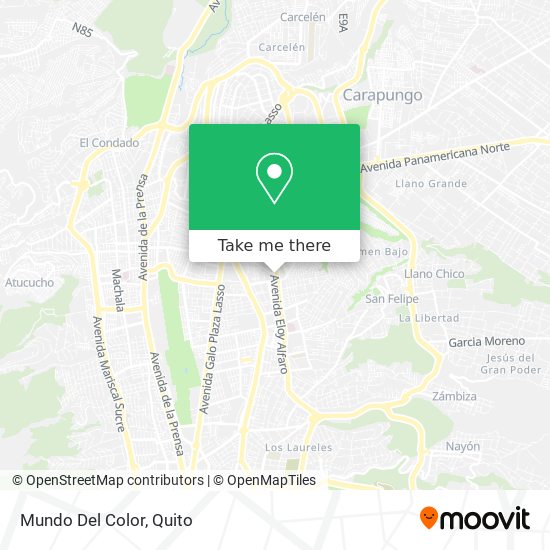 Mapa de Mundo Del Color