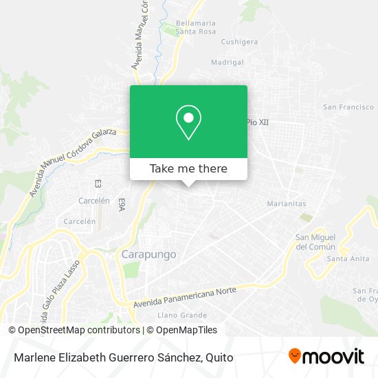 Mapa de Marlene Elizabeth Guerrero Sánchez