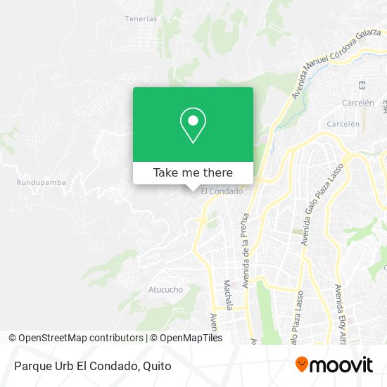 Mapa de Parque Urb El Condado