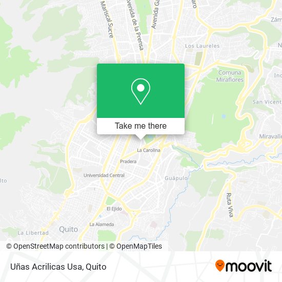 Uñas Acrilicas Usa map