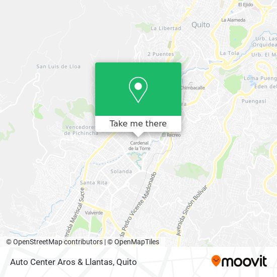 Auto Center Aros & Llantas map