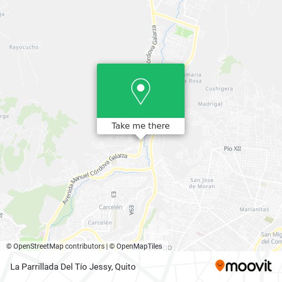 La Parrillada Del Tío Jessy map