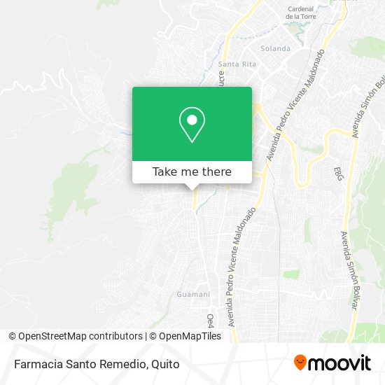 Farmacia Santo Remedio map