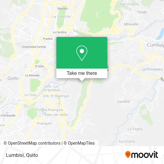 Lumbisí map