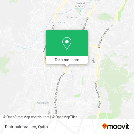Distribuidora Leo map