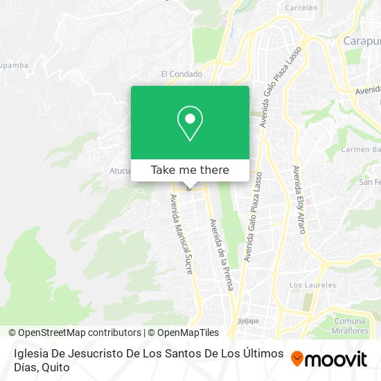 Mapa de Iglesia De Jesucristo De Los Santos De Los Últimos Días