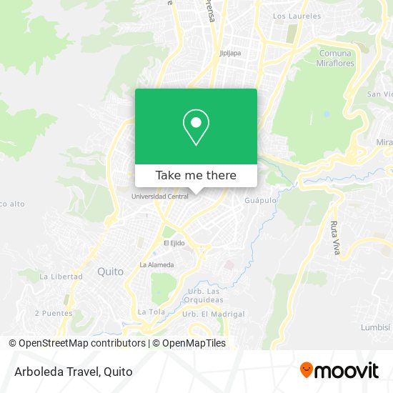 Arboleda Travel map