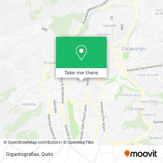 Mapa de Gigantografias