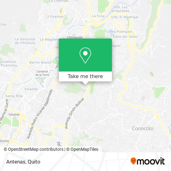 Antenas map