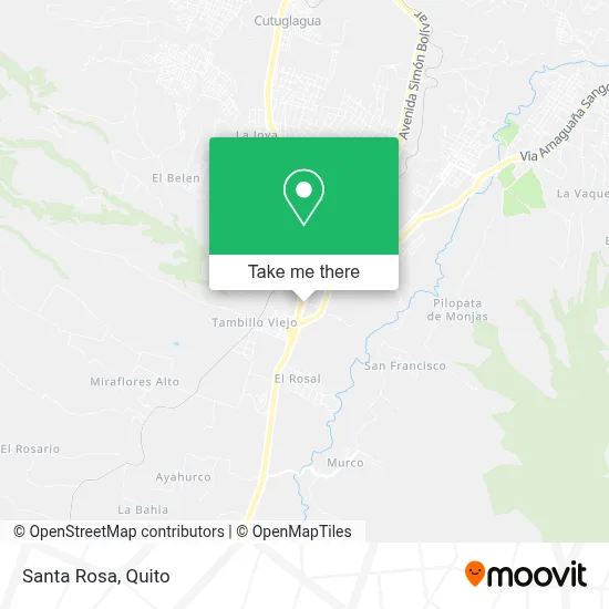 Santa Rosa map