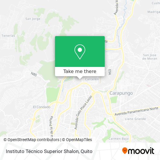 Instituto Técnico Superior Shalon map