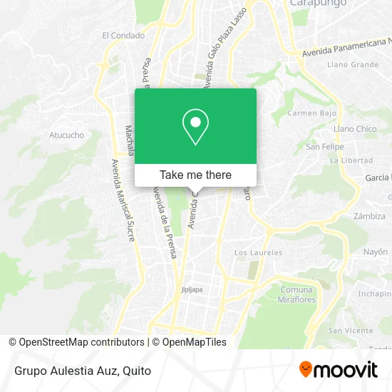 Grupo Aulestia Auz map