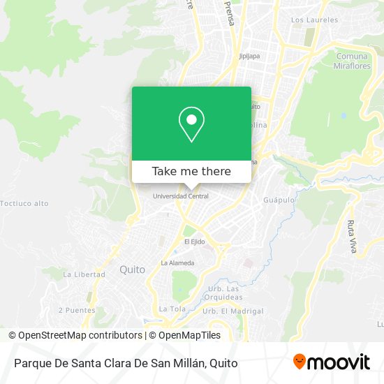 Mapa de Parque De Santa Clara De San Millán