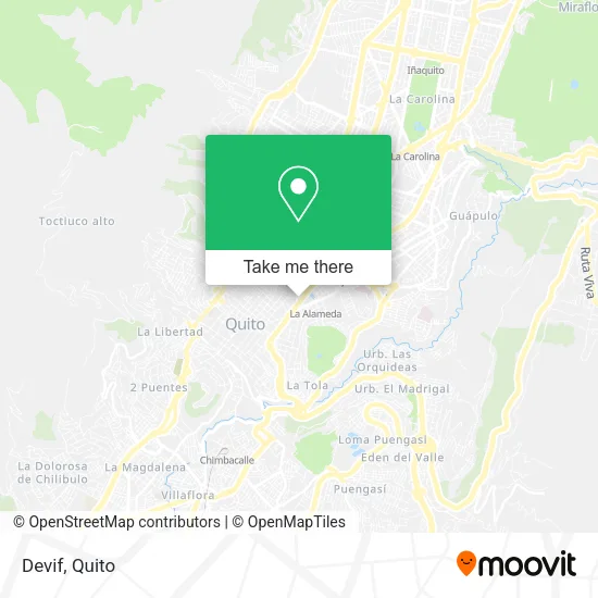 Devif map