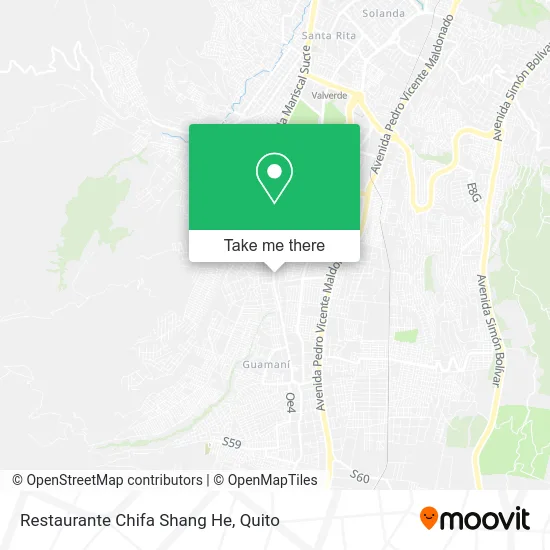 Restaurante Chifa Shang He map