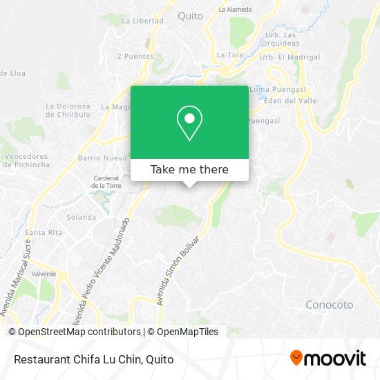 Mapa de Restaurant Chifa Lu Chin