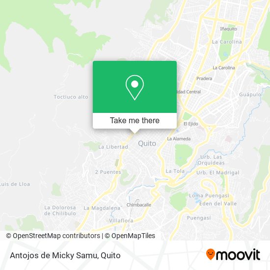 Mapa de Antojos de Micky Samu