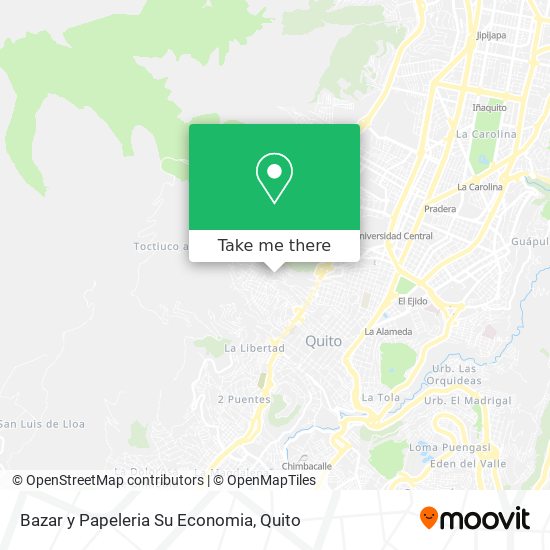 Bazar y Papeleria Su Economia map