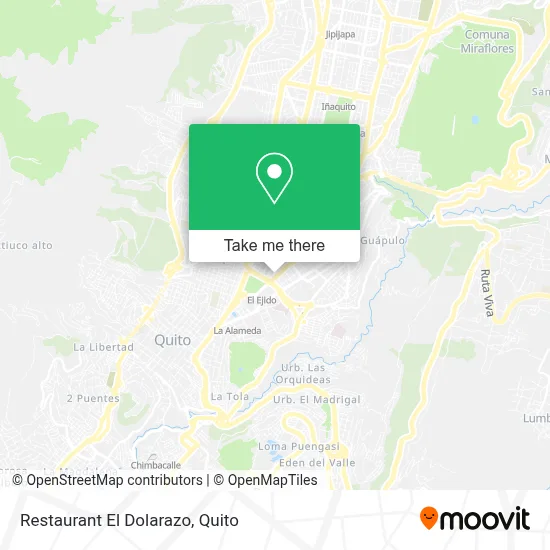 Restaurant El Dolarazo map