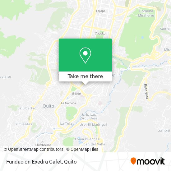 Fundación Exedra Cafet map