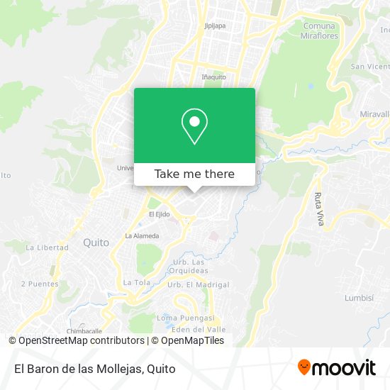 Mapa de El Baron de las Mollejas