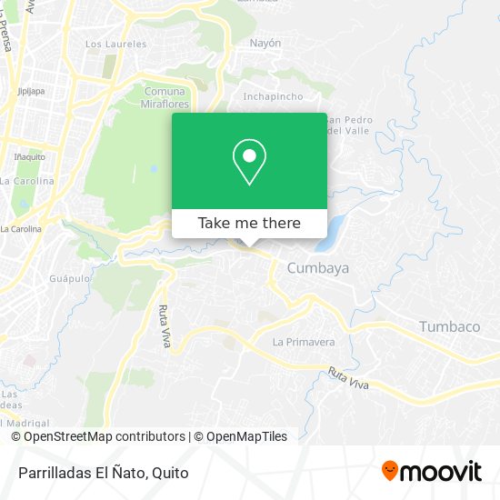 Parrilladas El Ñato map