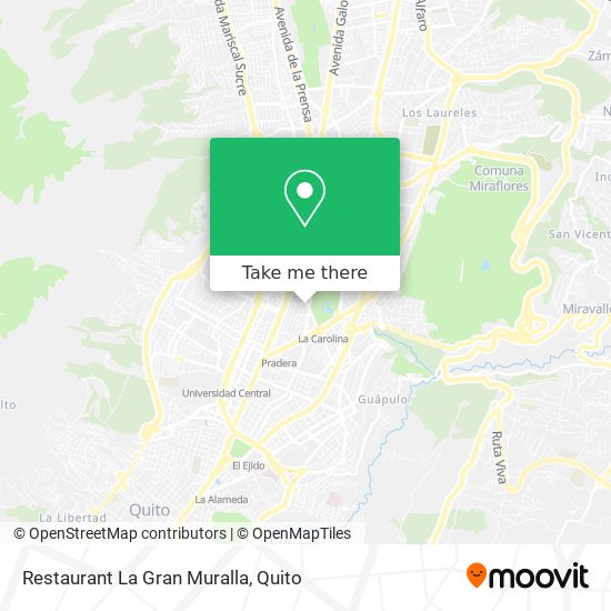 Restaurant La Gran Muralla map