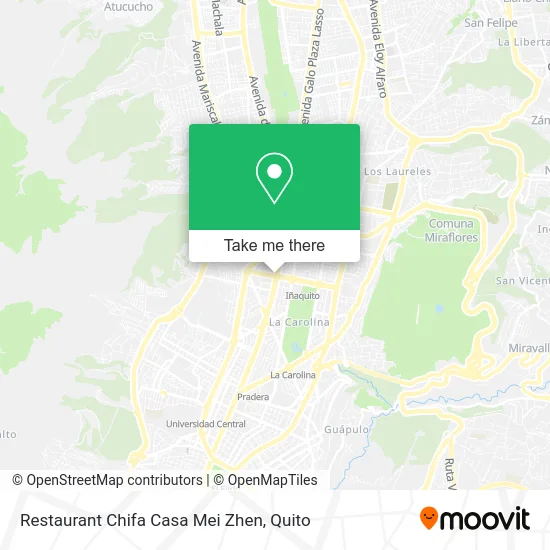 Restaurant Chifa Casa Mei Zhen map