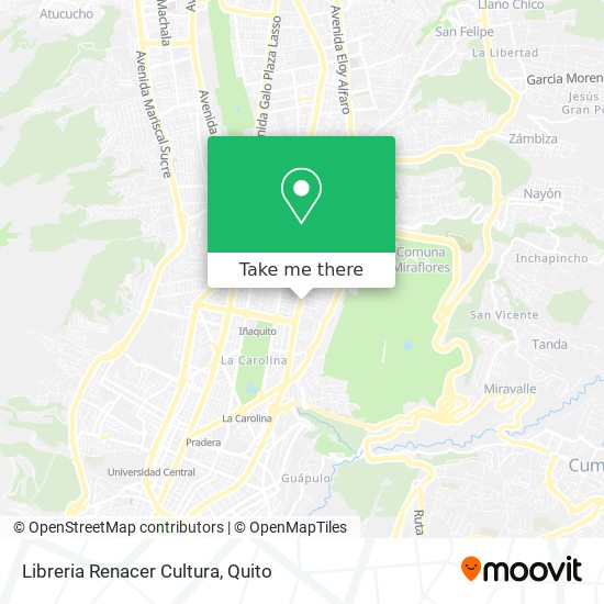 Libreria Renacer Cultura map