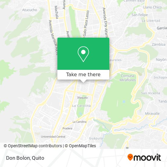 Don Bolon map